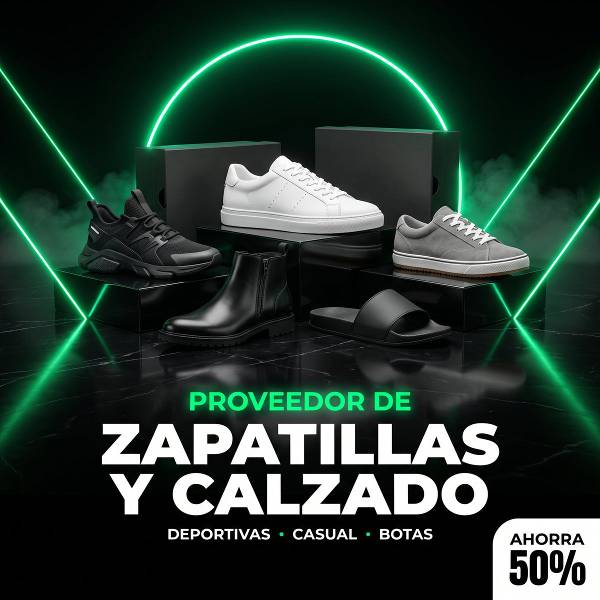 PROVEEDOR DE ZAPATILLAS Y CALZADO